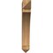 Ekena Millwork Thorton Arts & Crafts Rough Sawn Bracket, Western Red Cedar, 6"W x 32"D x 40"H BKT06X32X40THR03RWR - alternate 2